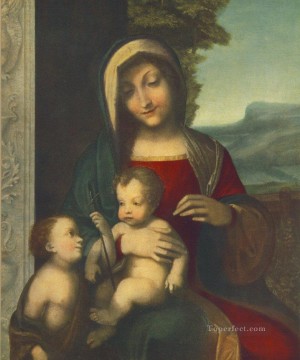  Antonio Obras - Madonna Renacimiento Manierismo Antonio da Correggio